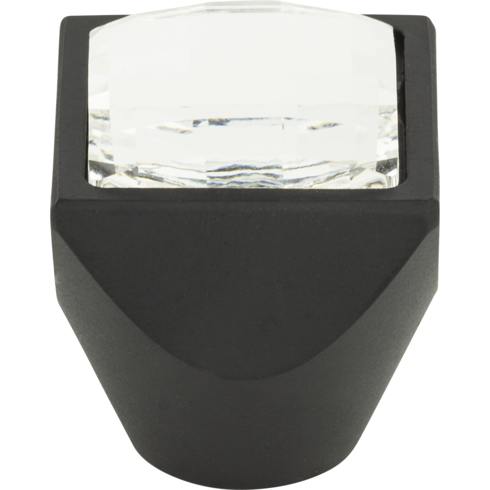 Atlas Crystal Large Square Knob