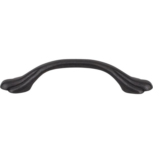 3" Center-to-Center Gun Metal Gatsby Cabinet Pull - Image 3