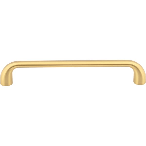 160 mm Center-to-Center Brushed Gold Loxley Cabinet Pull - Image 3