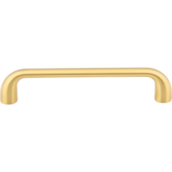 18" Center-to-Center Brushed Gold Loxley Appliance Handle - Image 3