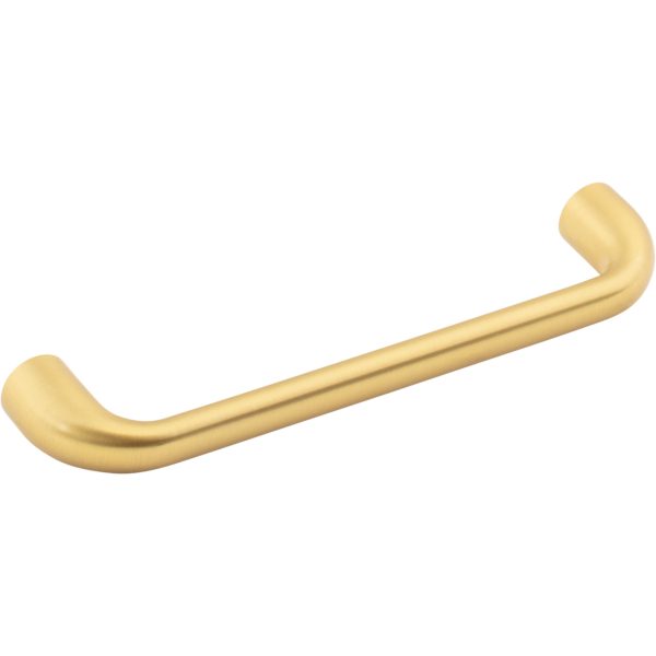 18" Center-to-Center Brushed Gold Loxley Appliance Handle - Image 4