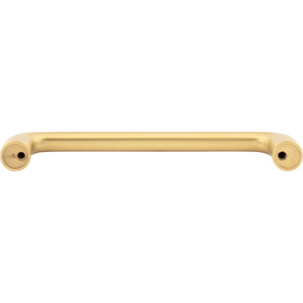 18" Center-to-Center Brushed Gold Loxley Appliance Handle - Image 5