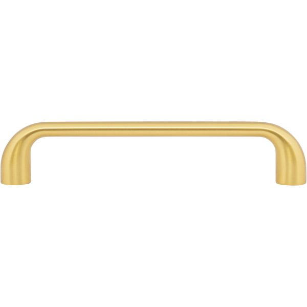 18" Center-to-Center Brushed Gold Loxley Appliance Handle - Image 6
