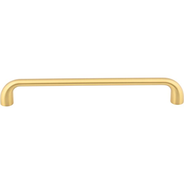 192 mm Center-to-Center Brushed Gold Loxley Cabinet Pull - Image 3
