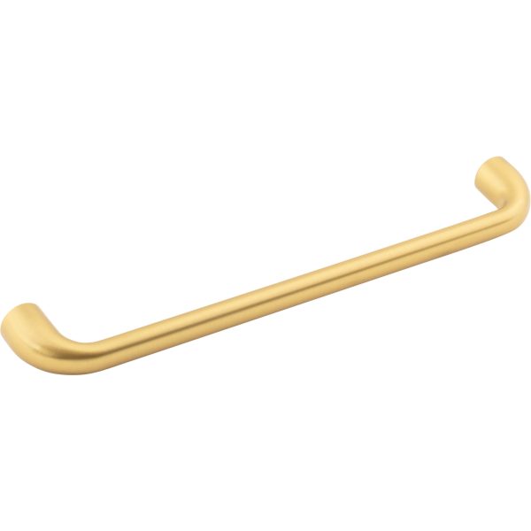 192 mm Center-to-Center Brushed Gold Loxley Cabinet Pull - Image 4