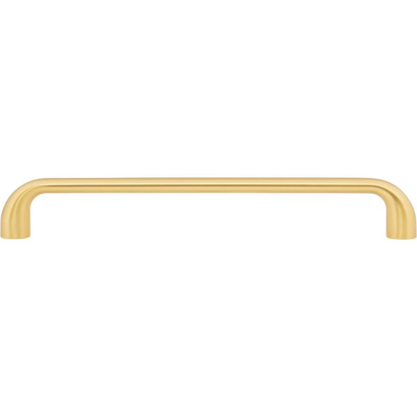 192 mm Center-to-Center Brushed Gold Loxley Cabinet Pull - Image 6