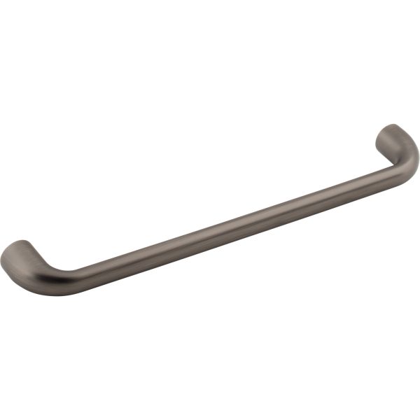192 mm Center-to-Center Brushed Pewter Loxley Cabinet Pull - Image 4