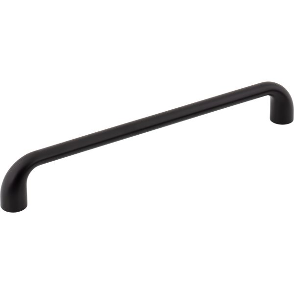 192 mm Center-to-Center Matte Black Loxley Cabinet Pull