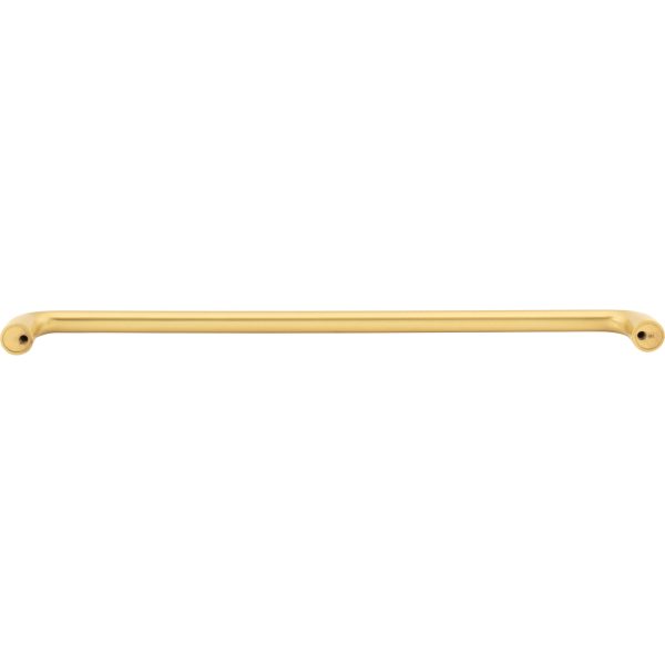 305 mm Center-to-Center Brushed Gold Loxley Cabinet Pull - Image 5