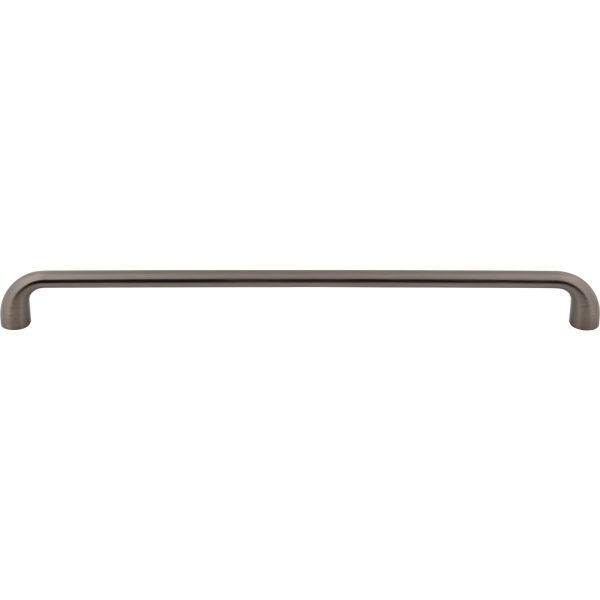 305 mm Center-to-Center Brushed Pewter Loxley Cabinet Pull - Image 3