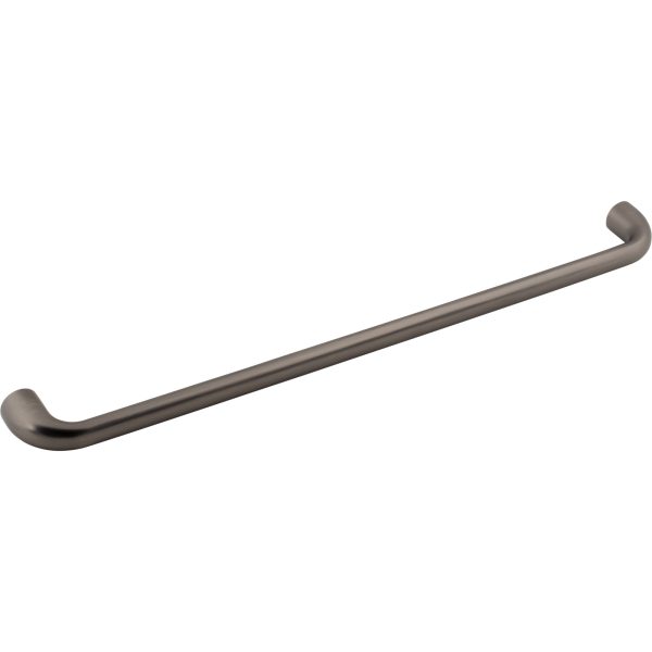 305 mm Center-to-Center Brushed Pewter Loxley Cabinet Pull - Image 4