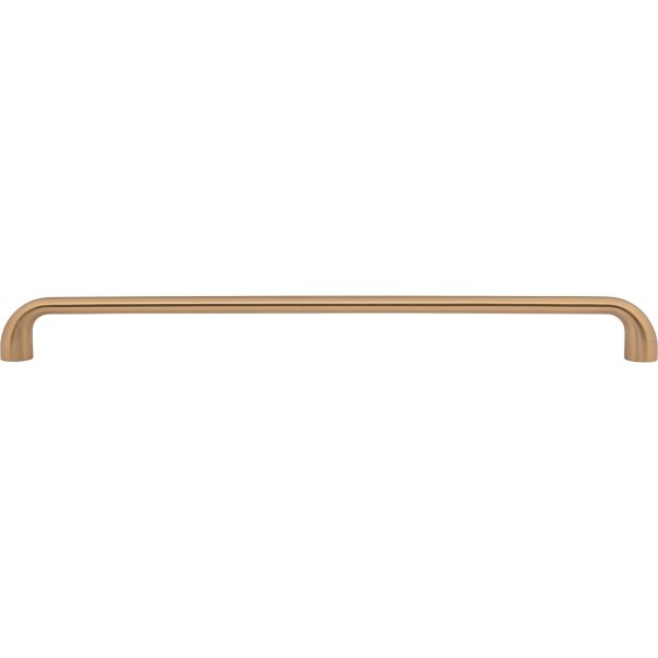 305 mm Center-to-Center Satin Bronze Loxley Cabinet Pull - Image 6