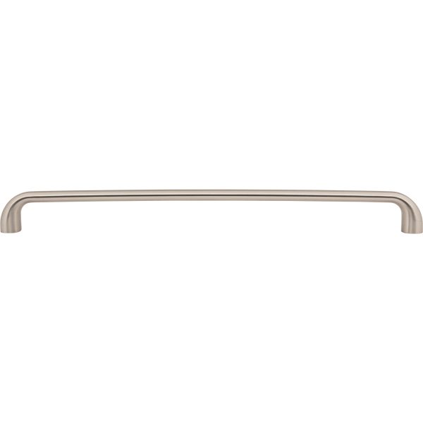 305 mm Center-to-Center Satin Nickel Loxley Cabinet Pull - Image 6