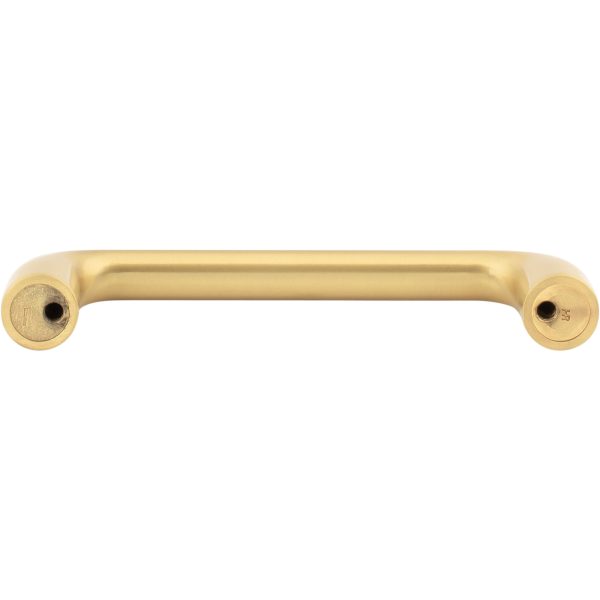 96 mm Center-to-Center Brushed Gold Loxley Cabinet Pull - Image 5