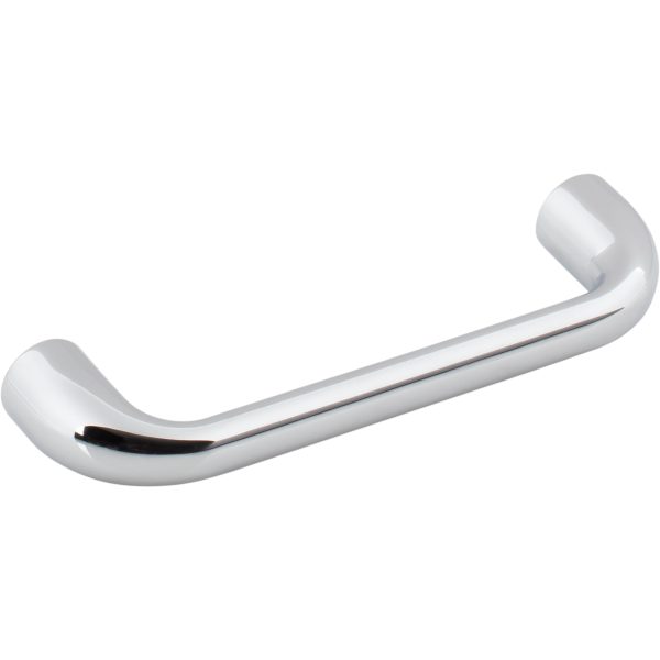 96 mm Center-to-Center Polished Chrome Loxley Cabinet Pull - Image 4