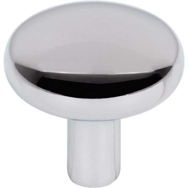 1-1/4" Diameter Polished Chrome Loxley Cabinet Knob