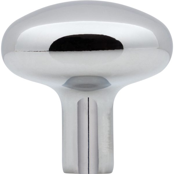 1-1/4" Diameter Polished Chrome Loxley Cabinet Knob - Image 5