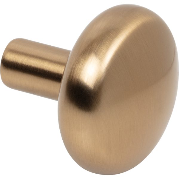 1-1/4" Diameter Satin Bronze Loxley Cabinet Knob - Image 3