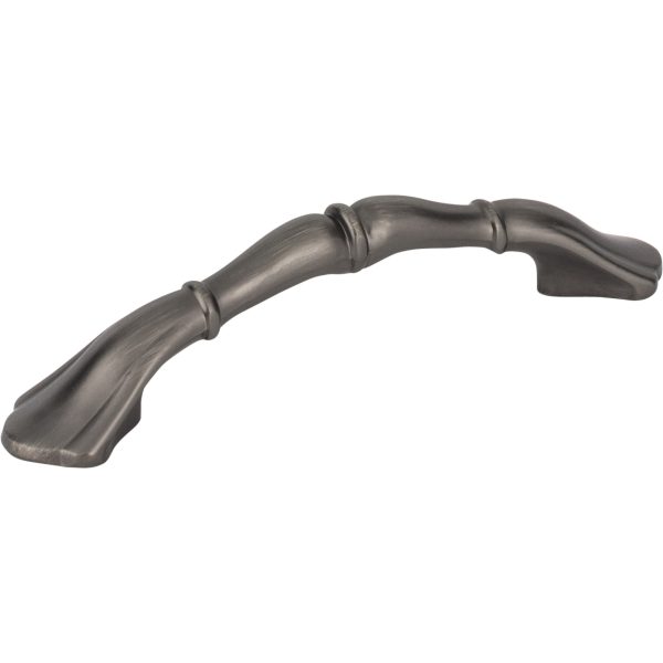 3" Center-to-Center Brushed Pewter Gatsby Cabinet Pull