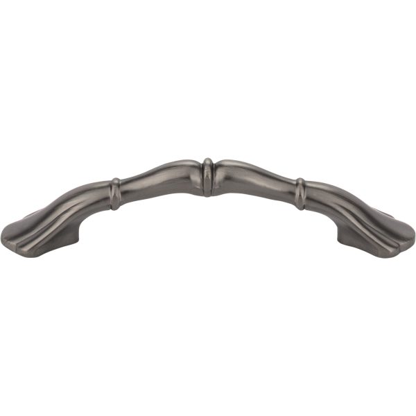 3" Center-to-Center Brushed Pewter Gatsby Cabinet Pull - Image 3