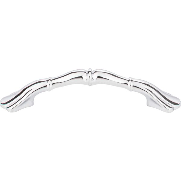 3" Center-to-Center Polished Chrome Gatsby Cabinet Pull - Image 3