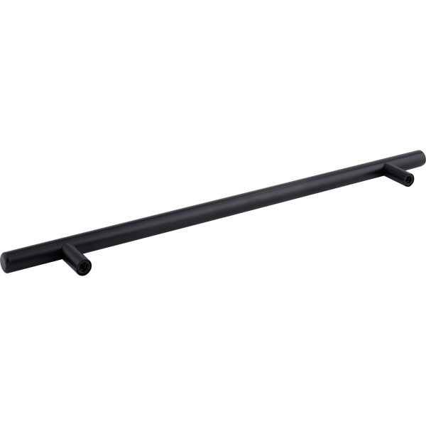 256 mm Center-to-Center Hollow Matte Black Stainless Steel Naples Cabinet Bar Pull - Image 4