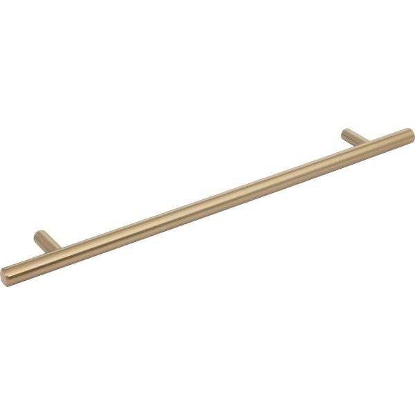 256 mm Center-to-Center Satin Bronze Naples Cabinet Bar Pull - Image 4