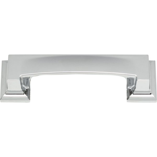 Sutton Place Cup Pull 3 Inch (c-c) Polished Chrome - Image 3