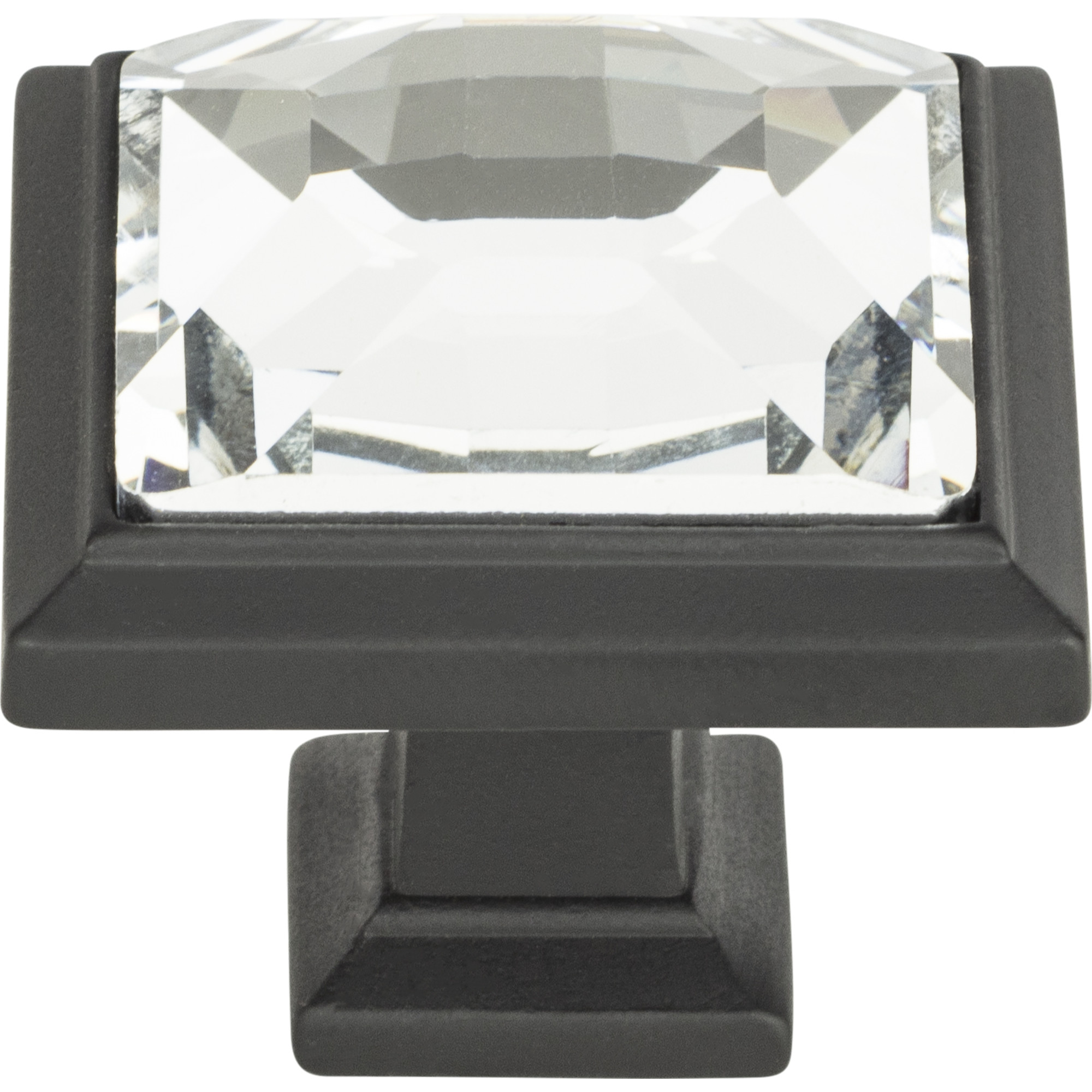 Atlas Legacy Crystal Square Knob