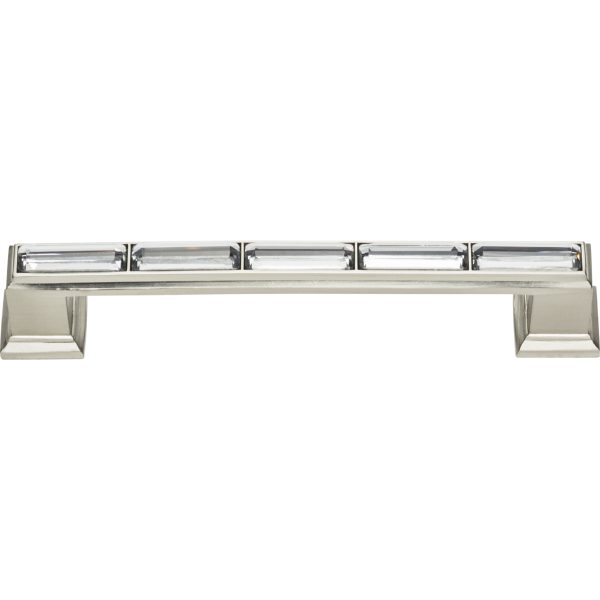 Legacy Crystal Pull 5 1/16 Inch (c-c) Brushed Nickel - Image 3