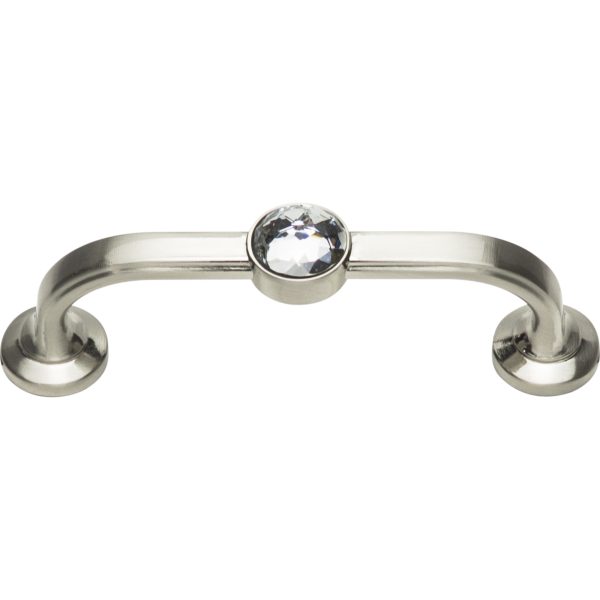 Legacy Crystal Bracelet Pull 3 Inch (c-c) Brushed Nickel - Image 3