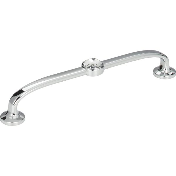 Legacy Crystal Bracelet Pull 5 1/16 Inch (c-c) Polished Chrome - Image 3