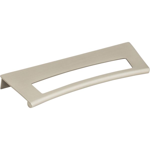 Mid Century Tab Pull 5 1/16 Inch (c-c) Brushed Nickel - Image 3