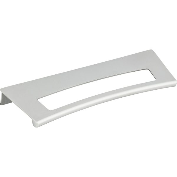 Mid Century Tab Pull 5 1/16 Inch (c-c) Polished Chrome - Image 3