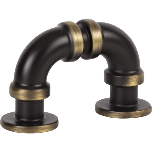 Steam Punk Finger Pull 1 5/16 Inch (c-c) Cafe Bronze - Image 3