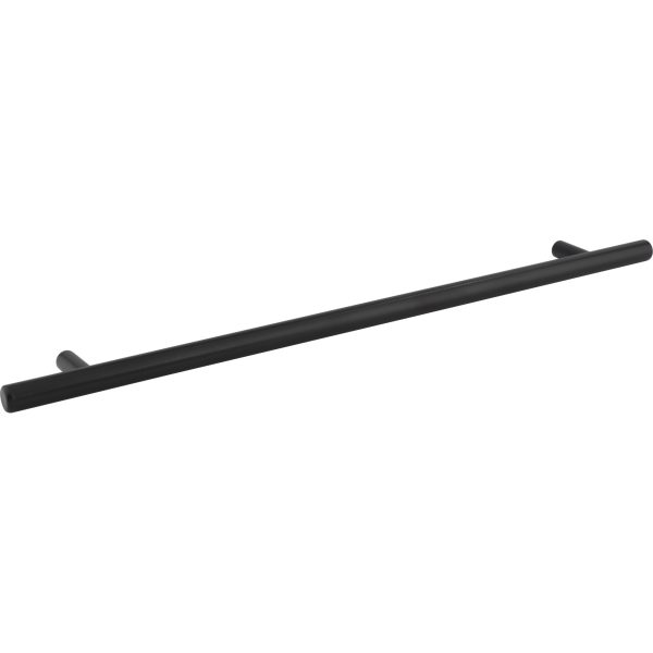 288 mm Center-to-Center Hollow Matte Black Stainless Steel Naples Cabinet Bar Pull - Image 3