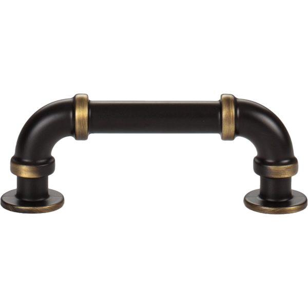 Steam Punk Pull 3 Inch (c-c) Cafe Bronze
