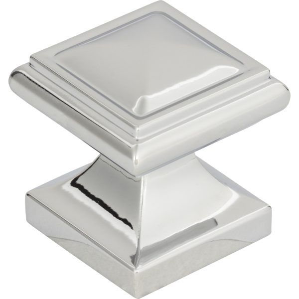 Wadsworth Knob 1 1/4 Inch Polished Chrome - Image 3