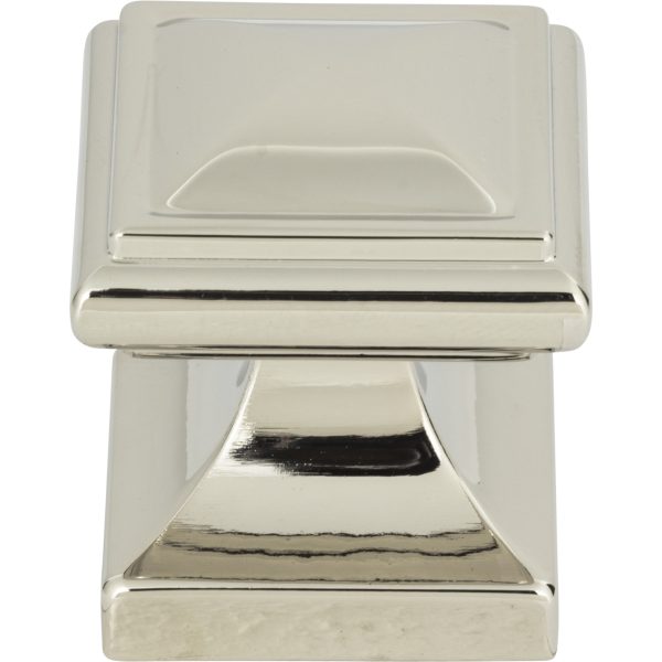 Wadsworth Knob 1 1/4 Inch Polished Nickel
