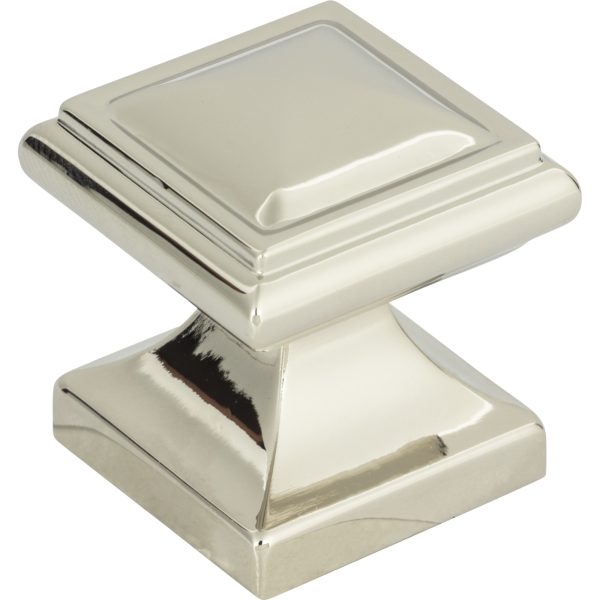 Wadsworth Knob 1 1/4 Inch Polished Nickel - Image 3