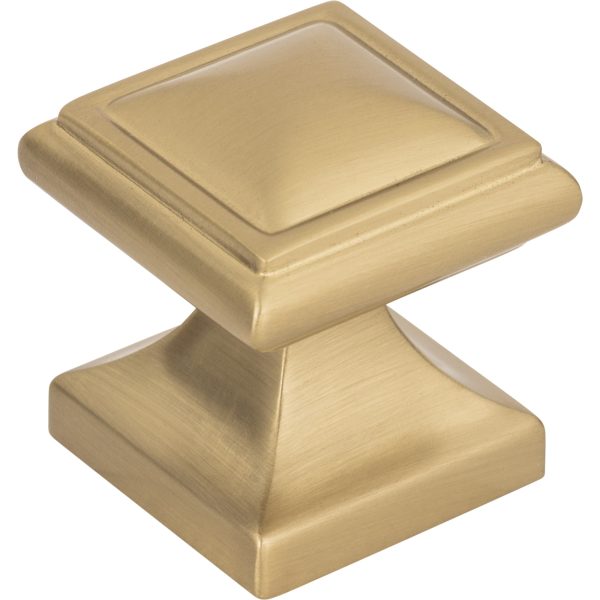 Wadsworth Knob 1 1/4 Inch Warm Brass - Image 3