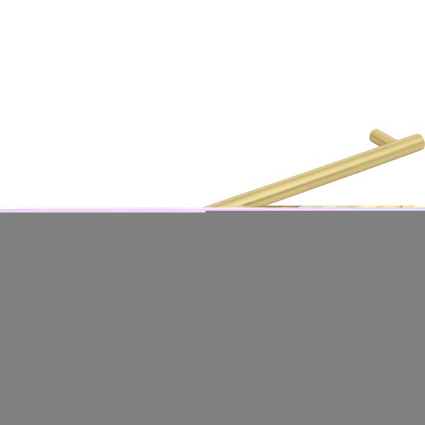 320 mm Center-to-Center Brushed Gold Key West Cabinet Bar Pull - Image 4