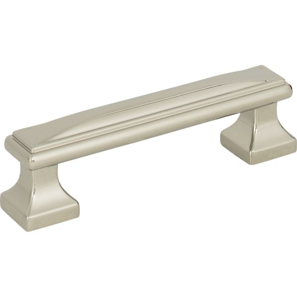 Wadsworth Pull 3 3/4 Inch (c-c) Polished Nickel - Image 3