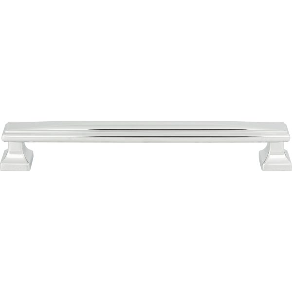Wadsworth Pull 7 9/16 Inch (c-c) Polished Chrome