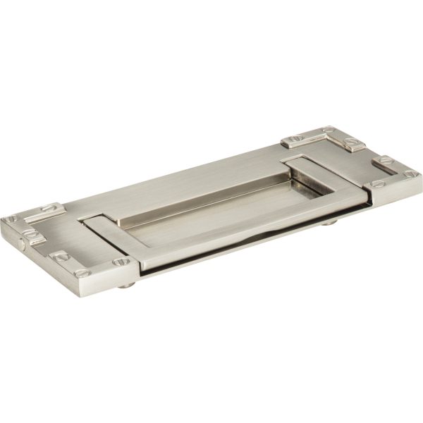 Campaign L-Bracket Drop Pull 3 Inch (c-c) Brushed Nickel - Image 3