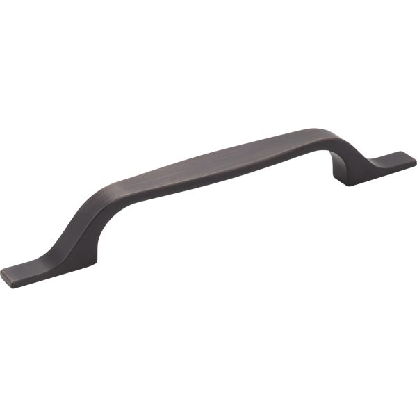 128 mm Center-to-Center Brushed Oil Rubbed Bronze Square Cosgrove Cabinet Pull