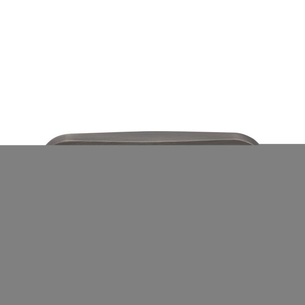 160 mm Center-to-Center Brushed Pewter Square Cosgrove Cabinet Pull - Image 3