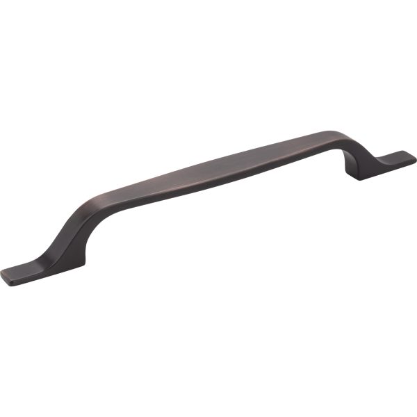 160 mm Center-to-Center Brushed Oil Rubbed Bronze Square Cosgrove Cabinet Pull