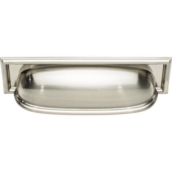 Campaign Rope Cup Pull 3 3/4 Inch (c-c) Brushed Nickel - Image 4
