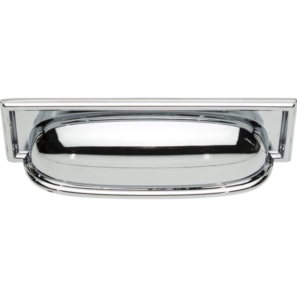 Campaign Rope Cup Pull 3 3/4 Inch (c-c) Polished Chrome - Image 4
